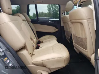 2017 Mercedes-Benz GLS 450 with VIN 4JGDF6EE4HA954520, listed as a Copart auction lot 58575915 with 123,218 mi miles and Salvage title. Bid and sale history available at DreamBid. Image 11.