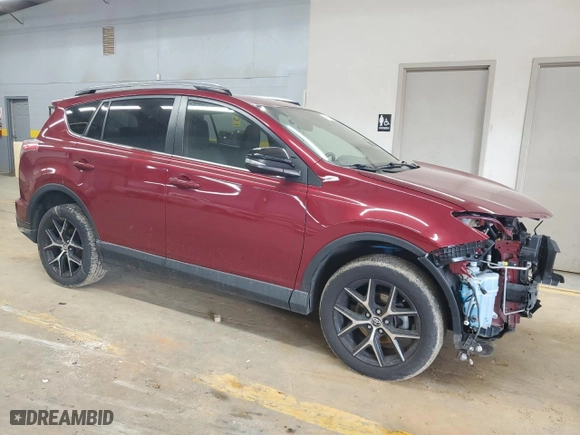 2018 Toyota RAV4 SE with VIN JTMJFREV9JD235938, listed as a Copart auction lot 74678644 with 99,184 mi miles and Salvage Title. Bid and sale history available at carsss.com. Image 4.