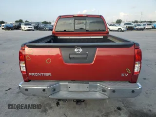 2015 Nissan Frontier SV with VIN 1N6AD0CUXFN766687, listed as a Copart auction lot 57445095 with 65,525 mi miles and Salvage title. Bid and sale history available at DreamBid. Image 6.