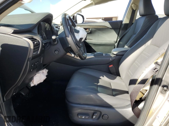 2021 Lexus NX 300 with VIN JTJGARBZ7M2191564, listed as a Copart auction lot 57974155 with 52,499 mi miles and Salvage title. Bid and sale history available at DreamBid. Image 7.