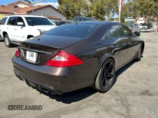 2006 Mercedes-Benz CLS-Class with VIN WDDDJ75X56A055095, listed as a Copart auction lot 74631394 with 177,706 mi miles and Clean Title. Bid and sale history available at carsss.com. Image 4.