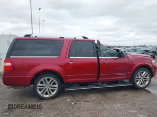 2015 Ford Expedition EL Platinum with VIN 1FMJK1LT0FEF40482, listed as a IAAI auction lot 41283403 with 193,115 mi miles. Bid and sale history available at carsss.com. Image 13.