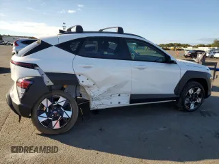 2025 Hyundai Kona SEL Convenience with VIN KM8HCCAB2SU203748, listed as a Copart auction lot 73600544 with 292 mi miles and Salvage Title. Bid and sale history available at DreamBid. Image 3.