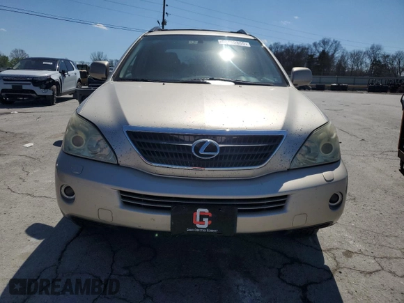 2006 Lexus RX 400h with VIN JTJGW31UX60004370, listed as a Copart auction lot 50452855 with Not provided miles and Clean title. Bid and sale history available at DreamBid. Image 5.