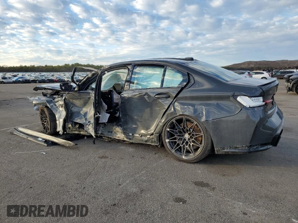 2025 BMW M3 Competition xDrive z VIN WBS33HJ05SFT92645, wystawiony jako Copart lot #86074964 z przebiegiem Nie podano mil oraz Szkoda całkowita • Salvage title. Historia ofert i sprzedaży dostępna na DreamBid. Obrazek 2.