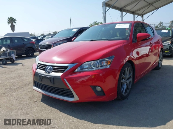 2015 Lexus CT 200h with VIN JTHKD5BH7F2229526, listed as a IAAI auction lot 42450596 with 110,661 mi miles and . Bid and sale history available at DreamBid. Image 18.