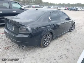 2007 Acura TL Type-S with VIN 19UUA76507A038103, listed as a IAAI auction lot 41842448 with 196,575 mi miles. Bid and sale history available at carsss.com. Image 4.