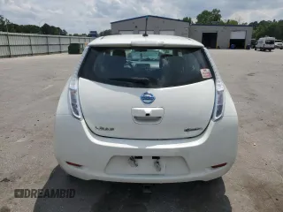 2014 Nissan LEAF SV with VIN 1N4AZ0CP9EC333618, listed as a Copart auction lot 54352175 with 72,973 mi miles and Salvage title. Bid and sale history available at DreamBid. Image 6.