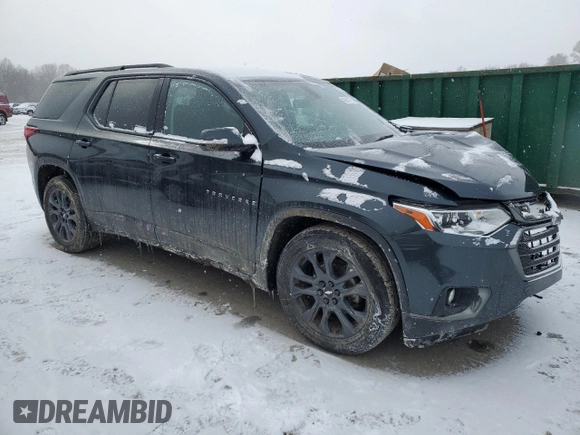 2019 Chevrolet Traverse RS with VIN 1GNEVJKW7KJ305949, listed as a Copart auction lot 45947775 with 172,597 mi miles and Salvage Title. Bid and sale history available at carsss.com. Image 4.