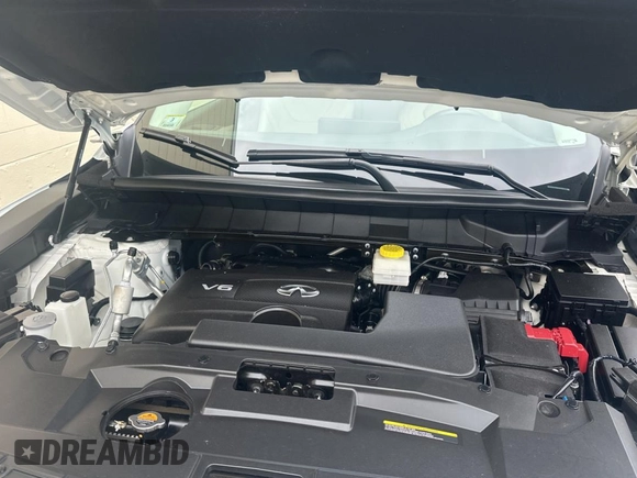 2022 Infiniti QX60 Luxe with VIN 5N1DL1FSXNC333458, listed as a Copart auction lot 61234555 with 63,665 mi miles and Clean title. Bid and sale history available at DreamBid. Image 7.