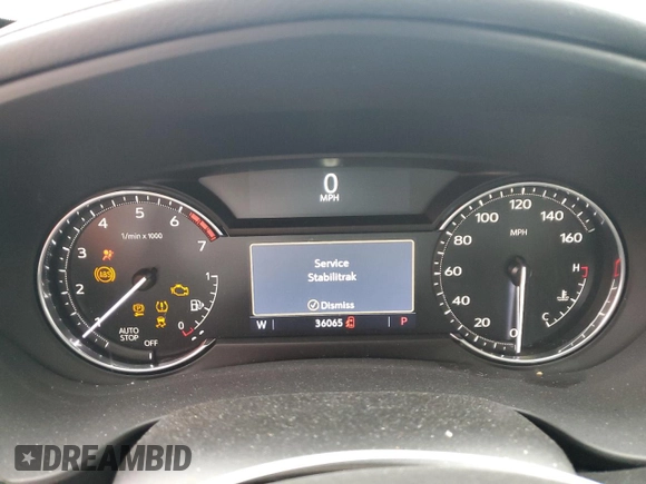 2021 Cadillac XT4 FWD Premium Luxury with VIN 1GYFZCR43MF032297, listed as a Copart auction lot 47379085 with 36,065 mi miles and Salvage Title. Bid and sale history available at DreamBid. Image 9.