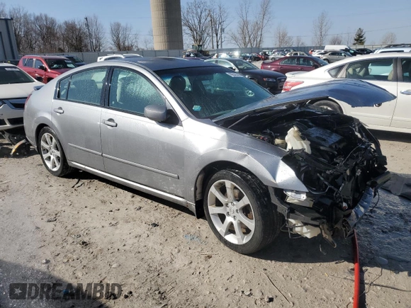 2007 Nissan Maxima 3.5 SE with VIN 1N4BA41E37C807604, listed as a Copart auction lot 49648385 with 123,607 mi miles and Clean Title. Bid and sale history available at carsss.com. Image 4.