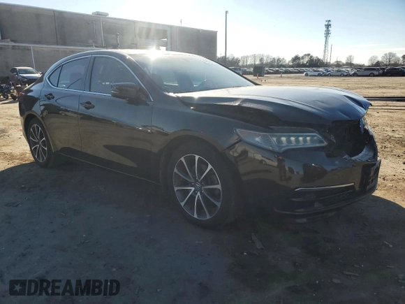 2016 Acura TLX V6 with VIN 19UUB2F31GA000555, listed as a Copart auction lot 47520585 with 152,926 mi miles and Salvage Title. Bid and sale history available at carsss.com. Image 4.