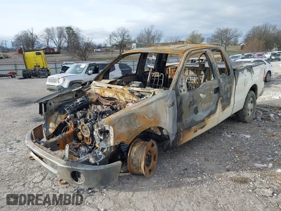 2006 Ford F-150 STX with VIN 1FTRX14W76NA43978, listed as a IAAI auction lot 41621173 with Not provided miles and . Bid and sale history available at DreamBid. Image 2.