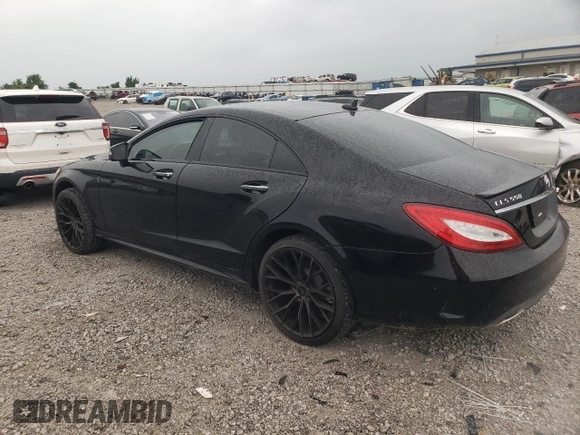 2016 Mercedes-Benz CLS 550 with VIN WDDLJ7DB3GA179515, listed as a Copart auction lot 60130015 with 123,147 mi miles and Salvage title. Bid and sale history available at DreamBid. Image 2.