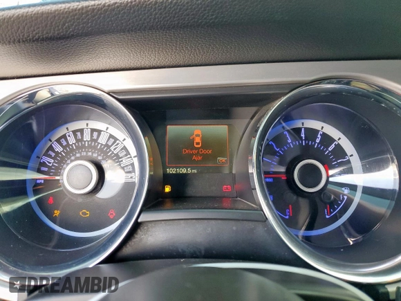 2013 Ford Mustang GT with VIN 1ZVBP8CF1D5244913, listed as a Copart auction lot 59531195 with 102,109 mi miles and Salvage title. Bid and sale history available at DreamBid. Image 9.