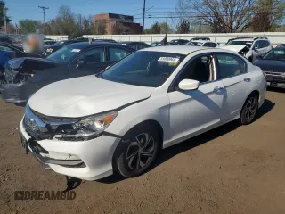 2017 Honda Accord Sedan LX with VIN 1HGCR2F37HA229539, listed as a Copart auction lot 55000965 with 131,728 mi miles and Salvage Title. Bid and sale history available at carsss.com. Image 1.