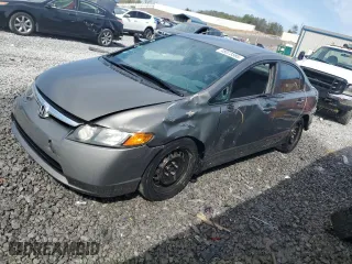 2007 Honda Civic Sdn LX with VIN 1HGFA16537L046500, listed as a Copart auction lot 48023585 with 213,797 mi miles and Salvage Title. Bid and sale history available at carsss.com. Image 1.