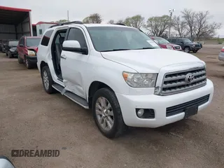 2008 Toyota Sequoia Limited with VIN 5TDBY68A38S018972, listed as a IAAI auction lot 42076036 with 208,053 mi miles and . Bid and sale history available at DreamBid. Image 1.