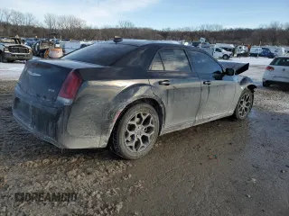 2017 Chrysler 300 S with VIN 2C3CCAGG8HH534601, listed as a Copart auction lot 46074635 with Not Provided miles and Salvage Title. Bid and sale history available at carsss.com. Image 3.
