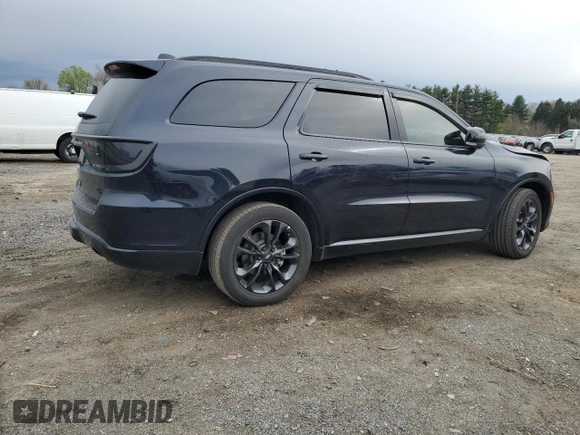 2024 Dodge Durango R/T Plus with VIN 1C4SDJCT4RC222478, listed as a Copart auction lot 52792695 with 18,989 mi miles and Salvage title. Bid and sale history available at DreamBid. Image 3.