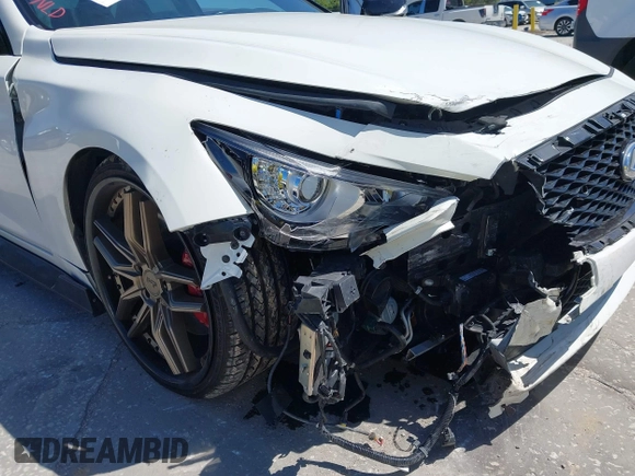 2018 Infiniti Q50 Red Sport 400 с VIN JN1FV7AP5JM460977, выставлен на аукционе IAAI как лот 41787326 с пробегом 51 490 миль миль и . История ставок и продаж доступна на DreamBid. Изображение 6.