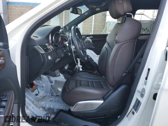 2017 Mercedes-Benz GLS with VIN 4JGDF7FE2HA887419, listed as a Copart auction lot 82378784 with 0 mi miles and Salvage Title. Bid and sale history available at carsss.com. Image 7.