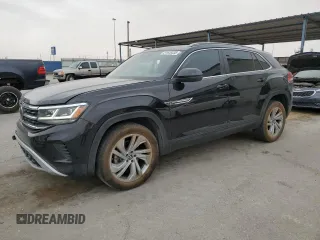 2020 Volkswagen Atlas SEL with VIN 1V2MC2CA9LC206962, listed as a Copart auction lot 51628335 with 47,166 mi miles and Salvage title. Bid and sale history available at DreamBid. Image 1.