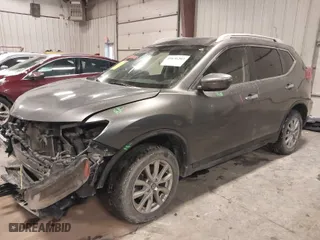 2019 Nissan Rogue SV with VIN JN8AT2MV2KW372103, listed as a IAAI auction lot 41636203 with 38,999 mi miles. Bid and sale history available at carsss.com. Image 2.