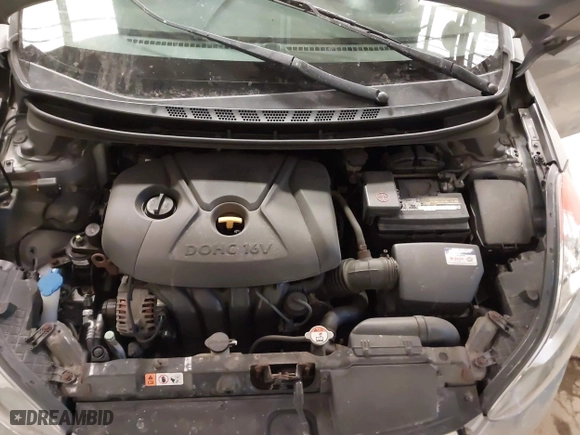 2012 Hyundai Elantra GLS with VIN KMHDH4AE1CU364819, listed as a IAAI auction lot 41618277 with 78,373 mi miles. Bid and sale history available at carsss.com. Image 10.