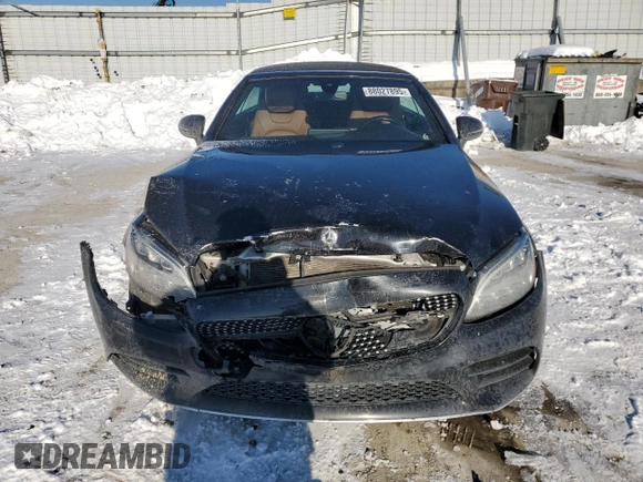 2019 Mercedes-Benz C 300 with VIN WDDWK8DB0KF795135, listed as a Copart auction lot 88027895 with 76,812 mi miles and Salvage Title. Bid and sale history available at carsss.com. Image 5.