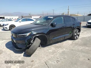 2023 Volvo C40 Recharge Pure Electric Ultimate with VIN YV4ED3GM6P2044486, listed as a Copart auction lot 73490134 with 41,865 mi miles and Salvage Title. Bid and sale history available at carsss.com. Image 1.
