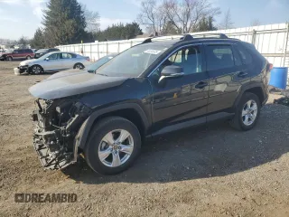 2021 Toyota RAV4 XLE with VIN 2T3P1RFV1MC200455, listed as a Copart auction lot 49230535 with 52,119 mi miles and Salvage Title. Bid and sale history available at carsss.com. Image 1.