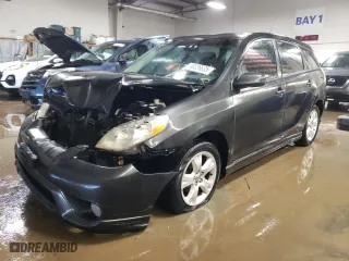 2006 Toyota Matrix STD with VIN 2T1KR32E26C556060, listed as a Copart auction lot 48826635 with 211,728 mi miles and Salvage Title. Bid and sale history available at carsss.com. Image 1.