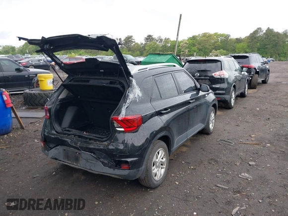 2020 Hyundai Venue SEL with VIN KMHRC8A34LU058417, listed as a IAAI auction lot 42235831 with 69,893 mi miles and . Bid and sale history available at DreamBid. Image 4.
