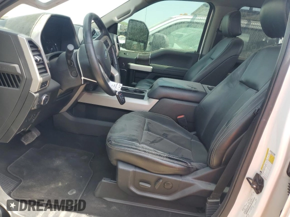 2020 Ford F-350 XL with VIN 1FT8W3DT3LED21190, listed as a Copart auction lot 47841435 with 97,936 mi miles and Salvage title. Bid and sale history available at DreamBid. Image 7.