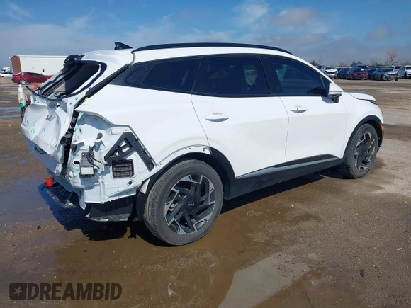 2023 Kia Sportage SX-Prestige with VIN 5XYK53AF6PG021521, listed as a IAAI auction lot 41516561 with 14,902 mi miles and . Bid and sale history available at DreamBid. Image 4.
