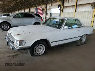 1973 Mercedes-Benz SL with VIN 10704412010908, listed as a Copart auction lot 57447935 with 244,991 mi miles and Clean title. Bid and sale history available at DreamBid. Image 1.