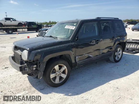 2017 Jeep Patriot High Altitude with VIN 1C4NJPFA0HD161027, listed as a Copart auction lot 47251215 with 87,054 mi miles and Salvage Title. Bid and sale history available at carsss.com. Image 1.