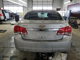2012 Chevrolet Cruze LTZ with VIN 1G1PH5SCXC7117827, listed as a Copart auction lot 46258225 with 162,834 mi miles and Salvage Title. Bid and sale history available at carsss.com. Image 6.
