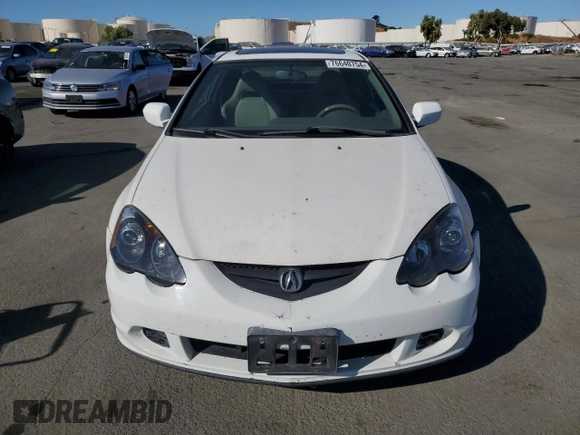 2002 Acura RSX Auto with VIN JH4DC54872C019263, listed as a Copart auction lot 76640754 with 213,897 mi miles and Clean Title. Bid and sale history available at carsss.com. Image 5.