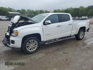 2015 GMC Canyon 4WD SLT z VIN 1GTG6CE30F1132423, wystawiony jako Copart lot #52086685 z przebiegiem 80 245 mil mil oraz Szkoda całkowita • Salvage title. Historia ofert i sprzedaży dostępna na DreamBid. Obrazek 1.