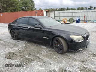 2011 BMW 7 Series 750Li with VIN WBAKB8C51BCY64787, listed as a Copart auction lot 47836285 with 137,444 mi miles and Non Repairable. Bid and sale history available at carsss.com. Image 4.