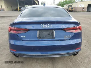 2018 Audi A5 Sportback Premium Plus with VIN WAUENCF5XJA098796, listed as a Copart auction lot 51965514 with 79,245 mi miles. Bid and sale history available at carsss.com. Image 6.