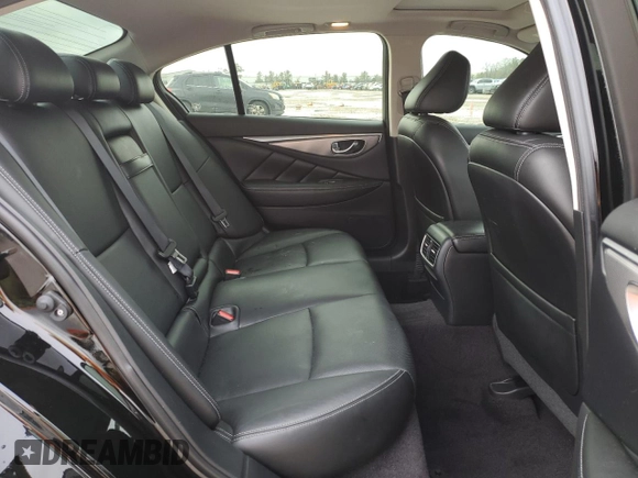 2018 Infiniti Q50 Luxe with VIN JN1EV7APXJM361910, listed as a Copart auction lot 45209005 with 78,544 mi miles and Clean title. Bid and sale history available at DreamBid. Image 12.