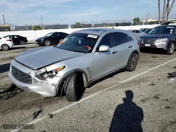 2009 Infiniti FX35 with VIN JNRAS18U49M104508, listed as a Copart auction lot 45760915 with 0 mi miles and Salvage Title. Bid and sale history available at carsss.com. Image 11.