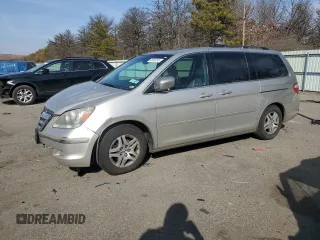 2006 Honda Odyssey EX-L with VIN 5FNRL38666B459794, listed as a Copart auction lot 46605245 with 106,623 mi miles and Salvage Title. Bid and sale history available at carsss.com. Image 1.