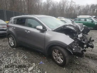 2019 Kia Sportage LX with VIN KNDPM3AC8K7500009, listed as a Copart auction lot 49060815 with 0 mi miles and Non Repairable. Bid and sale history available at carsss.com. Image 4.