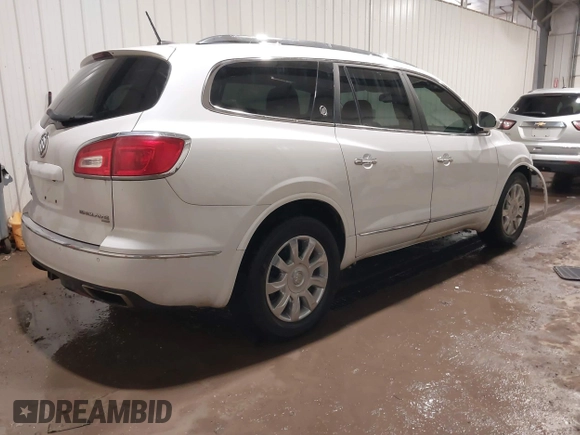 2016 Buick Enclave Leather with VIN 5GAKVBKD9GJ113182, listed as a IAAI auction lot 41117081 with 139,566 mi miles and . Bid and sale history available at DreamBid. Image 4.