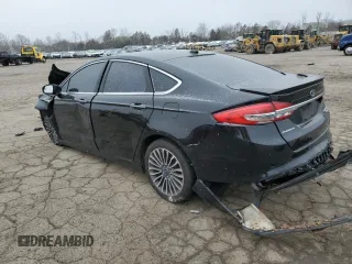 2017 Ford Fusion Titanium with VIN 3FA6P0K98HR146567, listed as a Copart auction lot 46335525 with Not provided miles and Salvage title. Bid and sale history available at DreamBid. Image 2.